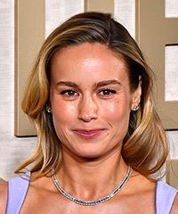 Brie Larson Blonde Hairstyle With Subtle Waves- Visual Story