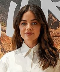 Lucy Hale Long Voluminous Hairstyle With Waves- Visual Story