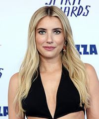 Emma Roberts Long Blonde Hairstyle With Gentle Curls- Visual Story
