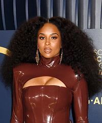 Ciara Long Hairstyle With Voluminous Curls- Visual Story