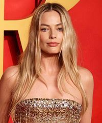 Margot Robbie Long Hairstyle With Subtle Waves- Visual Story