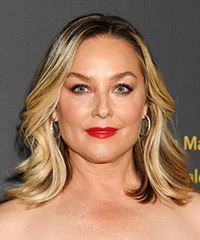 Elisabeth Rohm Blonde Face-Framing Hairstyle- Visual Story