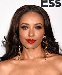 Kat Graham Elegantly Curled Formal Hairstyle- Visual Story