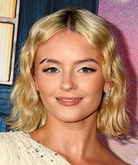 Millie Gibson Medium-Length Bob Haircut With Curls- Visual Story