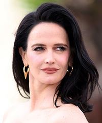 Eva Green Long Voluminous Black Hairstyle- Visual Story