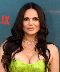 Lana Parrilla Long Hairstyle With Casual Waves- Visual Story