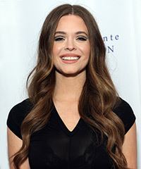 Sasha Pieterse Long Brown Hairstyle- Visual Story