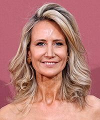 Victoria Hervey Voluminous Grey Hairstyle