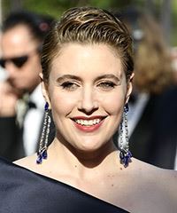 Greta Gerwig Short Wavy Pixie Hair Cut- Visual Story