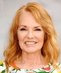 Marg Helgenberger Medium-Length Copper Hairstyle- Visual Story
