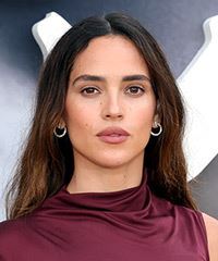 Adria Arjona Long Two-Tone Hairstyle With Subtle Waves- Visual Story