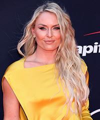 Lindsey Vonn Long Blonde Hairstyle With Cascading Curls- Visual Story