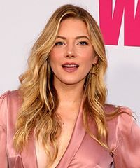 Katheryn Winnick Long Hairstyle With Curls And Subtle Layers- Visual Story