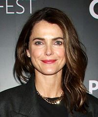 Keri Russell Elegant Hairstyle With Subtle Waves- Visual Story