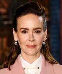 Sarah Paulson Long Quiff Hairstyle- Visual Story