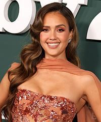 Jessica Alba Sophisticated Hairstyle With Curls- Visual Story