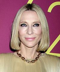 Cate Blanchett Sophisticated Bob Haircut- Visual Story
