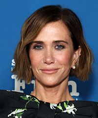 Kristen Wiig Short Chin-Length Blunt-Cut Bob- Visual Story