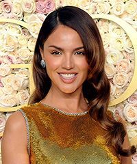 Eiza-Gonzalez Hairstyle With Curls - Golden Globe Awards 2025- Visual Story