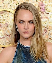 Cara Delevingne Hairstyle - Golden Globe Awards 2025- Visual Story