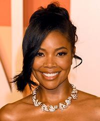 Gabrielle Union Updo Hairstyle - 2025 Academy Awards- Visual Story