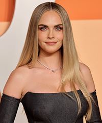 Cara Delevingne Long Sleek Hairstyle- Visual Story