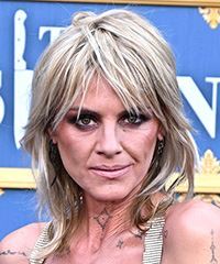 Eliza Coupe Edgy Medium-Length Hairstyle