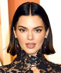 Kendall Jenner Blunt Bob Haircut- Visual Story