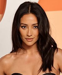 Shay Mitchell Long Natural Hairstyle- Visual Story