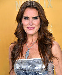 Brooke Shields Hairstyle With Soft Waves And Curls- Visual Story