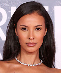 Maya Jama Long Easy-Going Hairstyle- Visual Story