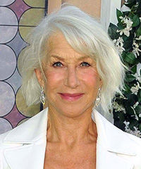 Helen Mirren Easy-Going Hairstyle- Visual Story