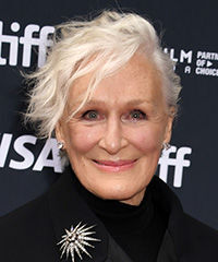 Glenn Close Short Hairstyle With Subtle Waves