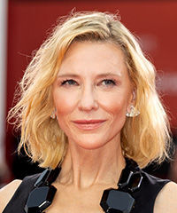 Cate Blanchett Medium-Length Bob Haircut With Waves- Visual Story