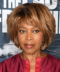 Alfre Woodard Voluminous Bob Haircut- Visual Story
