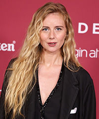 Justine Lupe Long Hairstyle With Cascading Beach Waves- Visual Story