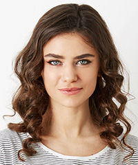 Polished Medium-Length Hairstyle With Curls- Visual Story