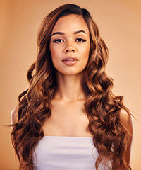 Chic And Sophisticated Long Hairstyle With Curls- Visual Story