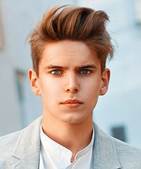 Short Quiff Hairstyle For Men- Visual Story