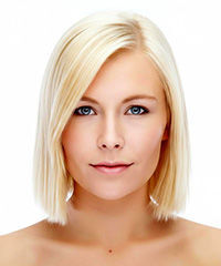 Sleek Blunt Bob Haircut- Visual Story