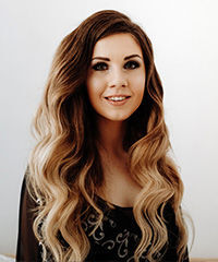 Long Two-Tone Hairstyle With Bold Curls- Visual Story