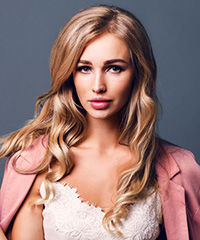 Long Elegant Hairstyle With Romantic Curls- Visual Story