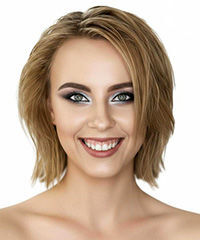 Short Wet-Look Textured Bob Haircut- Visual Story