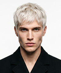 Short Textured Hairstyle For Men With Choppy Fringe- Visual Story