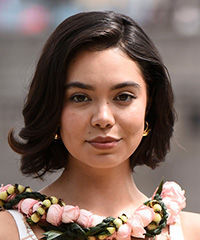 Auli'i Cravalho Soft Voluminous Chin-Length Bob - Visual Story