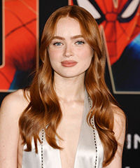 Sadie Sink Long Easy-Going Hairstyle- Visual Story