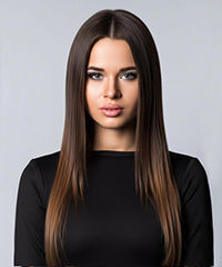 Long Sleek Hairstyle With Polished Finish- Visual Story