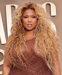 Lizzo Hairstyle Bold Hairstyle With Loose Spiral Curls- Visual Story