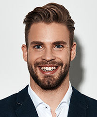 Sleek Modern Pompadour Hairstyle For Men- Visual Story