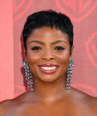 Janelle James Chic Textured Pixie Cut- Visual Story